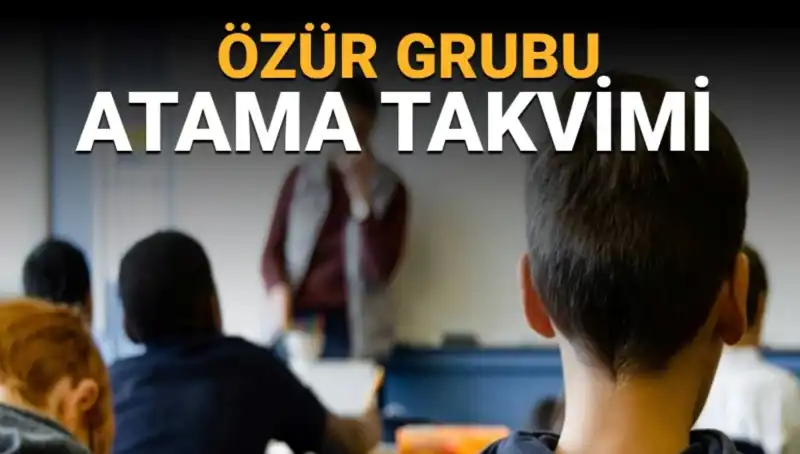 Öğretmenlerin Mazeret Durumlarına Göre Yer Değiştirme Duyurusu Yayınlandı