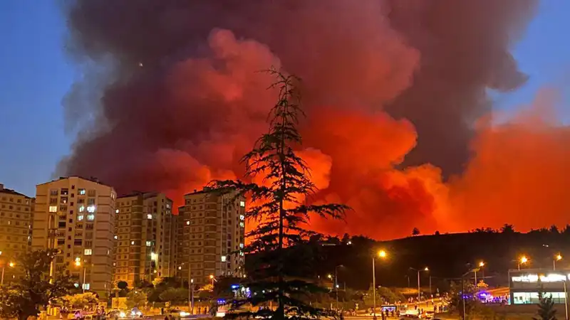 Bursa’da Yangın Tehlikesi: Şehir Beyaz Dumanla Kaplandı!