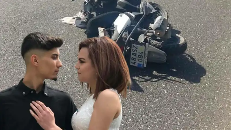 Genç Çift Motosiklet Kazasında Hayatlarını Kaybetti: Acı Tablo