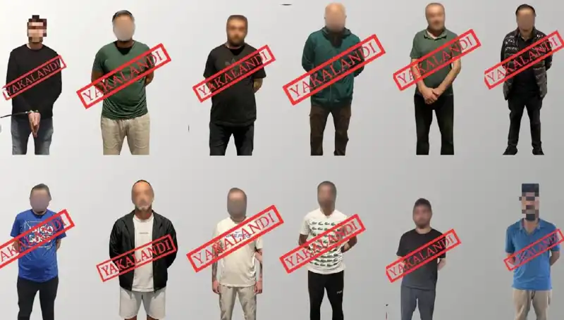 Ulusal Seviye Kırmızı Bültenle Aranan 12 Suspect Yakalandı: Olayın Detayları
