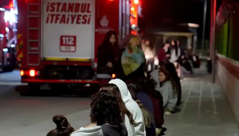 2.500 Kişilik Kız Öğrenci Yurdunda Yangın: Facianın Eşiğinden Dönüldü