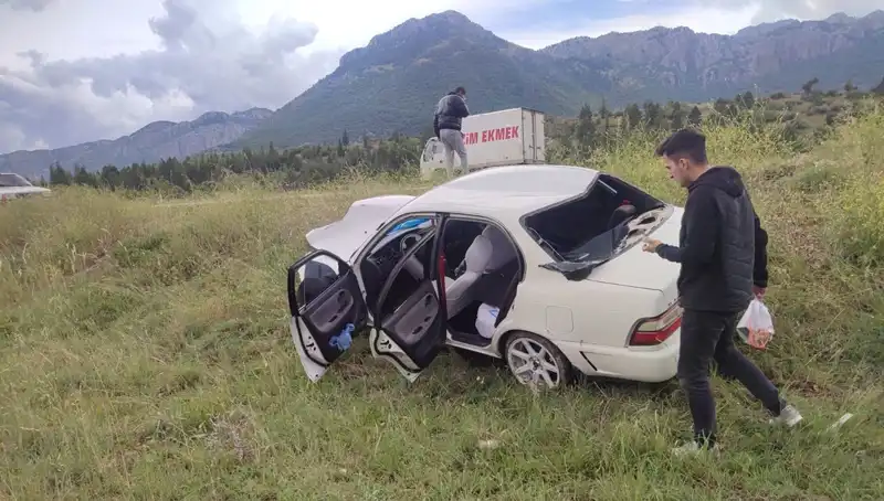 Seydişehir'de Faciaya Ramak Kaldı: Tek Araçlı Trafik Kazası