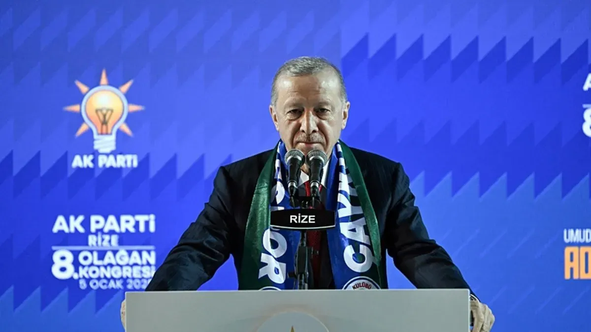 Cumhurbaşkanı Erdoğan’dan Rize’de Önemli Mesajlar: “Hedefimiz Terörden Arındırılmış Bir Türkiye”