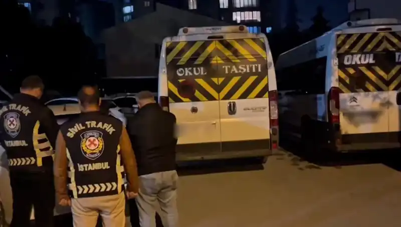 İki Servis Sürücüsü Yakalandı: Görüntüler Şok Etmişti!