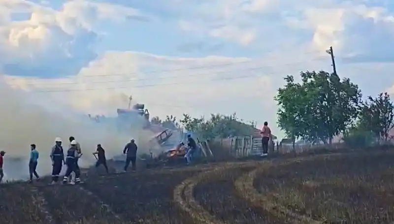 Tarlayı Kundaklayan Şüpheli 96 Saat Sonra Yakalandı, Olayın Ayrıntıları Şok Edici!