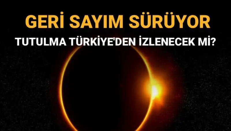 Türkiye, Eylül Ayında Güneş Tutulmasını Nasıl İzleyecek?