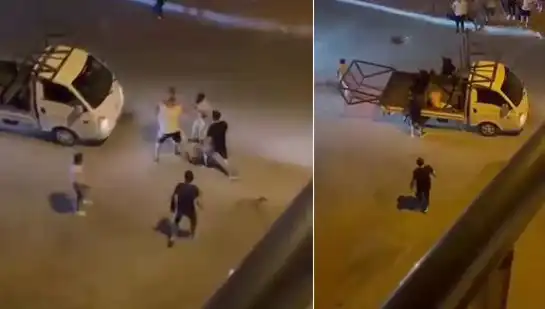 Bursa'da Taciz Şüphelisi Sokakta Dayağa Maruz Kaldı!