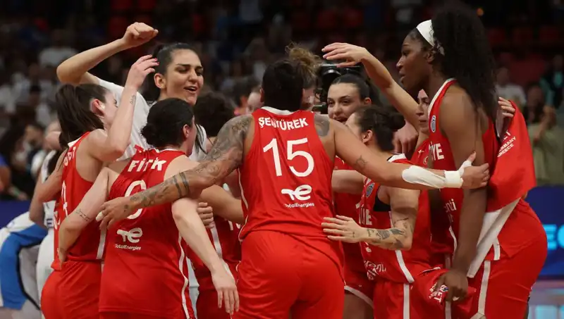 A Milli Kadın Basketbol Takımı Litvanya Maçına Hazırlığını Tamamladı