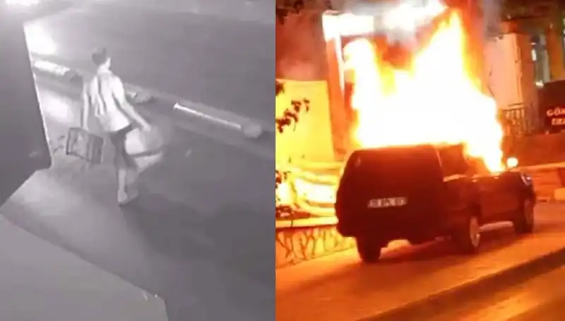 Eşinin Boşanma İsteğine Yanıt Olarak Araç Yaktı: Şok Olay!